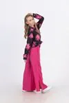 9-15 Yaş Cotton Daisy  Kız Çocuk Takım -Siyah