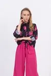 9-15 Yaş Cotton Daisy  Kız Çocuk Takım -Siyah