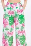 9-15 Yaş Hawaii Colors Kız Çocuk Takım -Fuşya