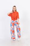 9-15 Yaş Hawaii Colors Kız Çocuk Takım -Oranj