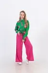 9-15 Yaş Cotton Daisy  Kız Çocuk Takım -Yeşil