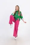 9-15 Yaş Cotton Daisy  Kız Çocuk Takım -Yeşil