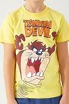 3-9 Yaş Lisanslı Looney Tunes Erkek Çocuk Takım -Sarı