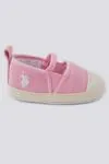 Soft Texture Lisanslı Us Polo Assn Kız Bebek Ayakkabı -Pembe