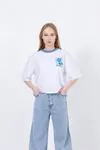 9-15 Yaş Daisy Mussness  Kız Çocuk Takım -Ekru