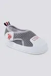 Soft Texture Lisanslı Us Polo Assn Erkek Bebek Ayakkabı -Gri