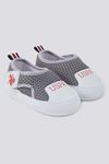 Soft Texture Lisanslı Us Polo Assn Erkek Bebek Ayakkabı -Gri