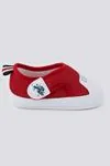 Soft Texture Lisanslı Us Polo Assn Erkek Bebek Ayakkabı -Kırmızı