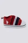 Soft Texture Lisanslı Us Polo Assn Erkek Bebek Ayakkabı -Kırmızı