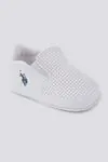 Soft Texture Lisanslı Us Polo Assn Erkek Bebek Ayakkabı -Beyaz