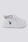 Soft Texture Lisanslı Us Polo Assn Erkek Bebek Ayakkabı -Beyaz