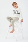 4-15 Yaş Lisanslı Us Polo ASSN Erkek Çocuk Takım -Kemik