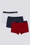 3-14 Yaş Lisanslı US POLO ASSN  Erkek Çocuk 3'Lü Boxer