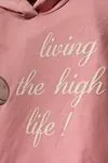  1-5 Yaş Living Life Kız Çocuk Eşofman Takım -Pudra