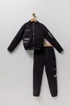11-15 Yaş Best Fashion Kız Çocuk Eşofman Takım -Siyah