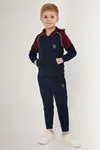 4-15 Yaş Lisanslı Us Polo ASSN Erkek Çocuk Takım -Lacivert