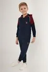 4-15 Yaş Lisanslı Us Polo ASSN Erkek Çocuk Takım -Lacivert