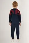 4-15 Yaş Lisanslı Us Polo ASSN Erkek Çocuk Takım -Lacivert