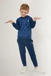 4-15 Yaş Lisanslı Us Polo ASSN Erkek Çocuk Takım -İndigo