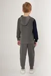 4-15 Yaş Lisanslı Us Polo ASSN Erkek Çocuk Takım -Füme