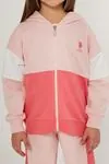 4-15 Yaş Lisanslı Us Polo ASSN Kız Çocuk Eşofman Takım -Pembe