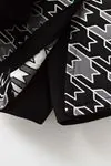 8-14 Yaş Tiger Black Fashion Kız Çocuk Şort Etekli Takım -Siyah