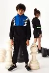 4-8 Yaş Cool Style Erkek Çocuk Sweat - Siyah