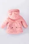 1-5 Yaş Elephant Kız Çocuk Mont -Pembe