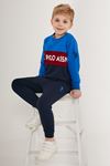 4-15 Yaş Lisanslı Us Polo ASSN Erkek Çocuk Takım -Saks