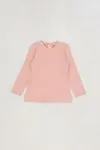 4-9 Yaş Cotton Day Kız Çocuk Sweat -Pudra