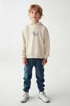 4-8 Yaş Snow Nature Erkek Çocuk Takım -Krem