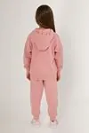 4-15 Yaş Lisanslı Us Polo ASSN Kız Çocuk Eşofman Takım -Retro Pembe
