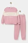 7-10 Yaş San Francisco Kız Çocuk Eşofman Takım -Pembe