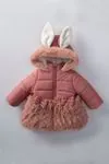9-24 Aylık Mara Lina Kız Bebek Mont -Cappuccino