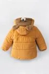 1-5 Yaş Animals Bear Erkek Çocuk Mont -Hardal