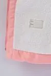 1-5 Yaş Pon Pon Atkılı Kız Çocuk Mont -Pembe