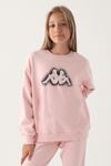 7-16 Yaş KAPPA Kız Çocuk Sweat -Pembe
