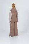 8-14 Yaş Mussness Roma Kız Çocuk Takım -Latte Kahve