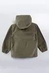 10-14 Yaş Cool Fashion Erkek Çocuk Su İtici Trençkot -Haki