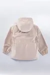 10-14 Yaş Cool Fashion Erkek Çocuk Su İtici Trençkot -Bej