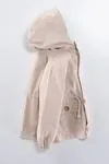 10-14 Yaş Cool Fashion Erkek Çocuk Su İtici Trençkot -Bej