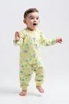 2-5 Yaş Koala Daisy Çocuk Pijama Takım -Sarı