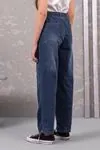 9-14 Yaş Mussness Kız Çocuk Pantolon -İndigo