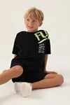 2-15 Yaş Fun Skate Erkek Çocuk Takım -Siyah