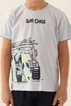 2-15 Yaş Surf Curse Erkek Çocuk Takım -Buz Mavisi