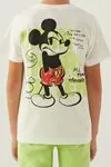 3-9 Yaş Lisanslı Mickey Mouse Erkek Çocuk Takım -Fıstık Yeşil