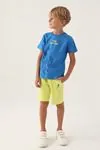 4-15 Yaş Lisanslı Us Polo ASSN Erkek Çocuk Takım -Kobalt Mavisi 