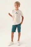 4-15 Yaş Lisanslı Us Polo ASSN Erkek Çocuk Takım -Taş