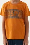 4-15 Yaş Lisanslı Us Polo ASSN Erkek Çocuk Takım -Kiremit