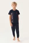 4-15 Yaş Lisanslı Us Polo ASSN Erkek Çocuk Takım -Lacivert